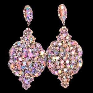 Custom Dazzling  Statement Earrings